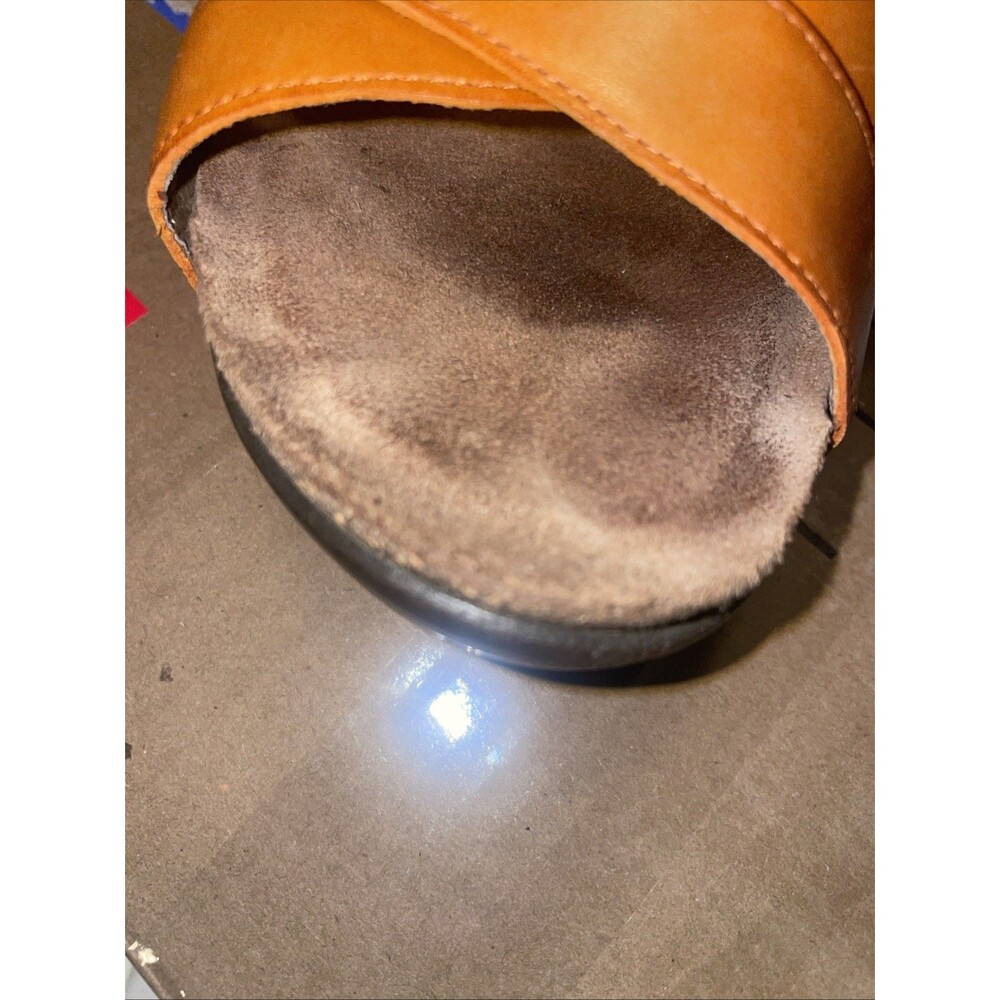 Dansko Frida Wedge Sandals Size 38 (U.S 8) Burnt Orange - Picture 11 of 12